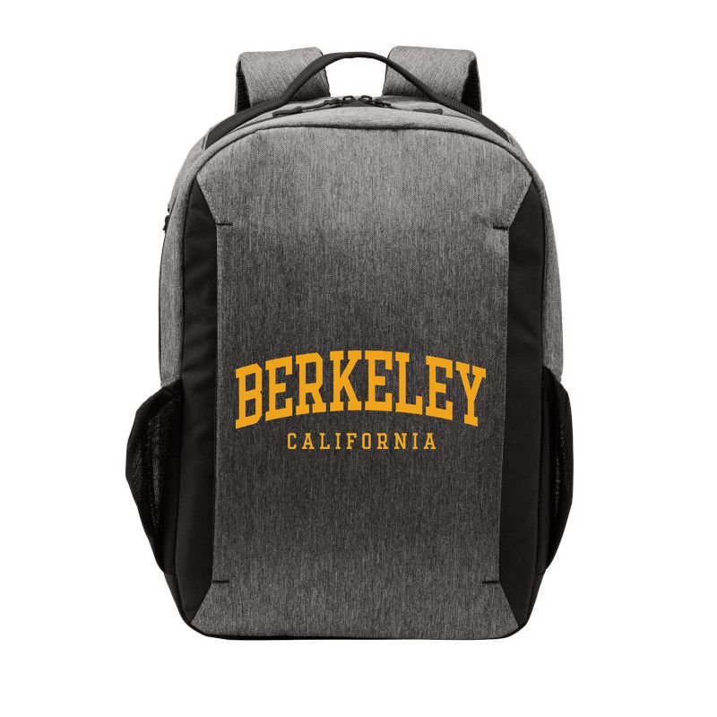 Berkeley Arched Text Yellow Vector Backpack