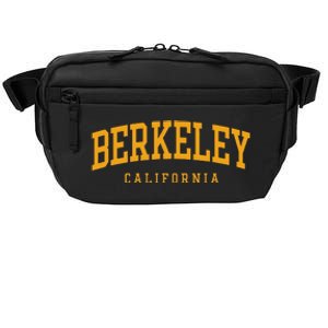 Berkeley Arched Text Yellow Crossbody Pack