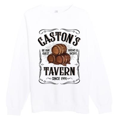 Beauty And The Beast FatherS Day Premium Crewneck Sweatshirt