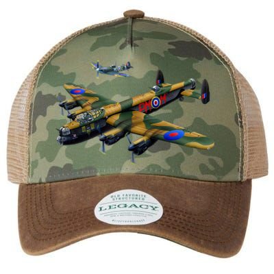 Battle of Britain Airforce War Plane Legacy Tie Dye Trucker Hat