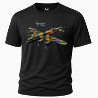 Battle of Britain Airforce War Plane Cooling Performance Crew T-Shirt