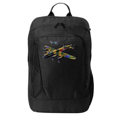 Battle of Britain Airforce War Plane City Backpack