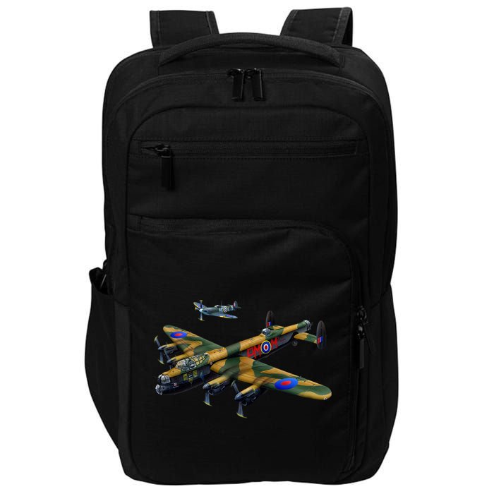 Battle of Britain Airforce War Plane Impact Tech Backpack