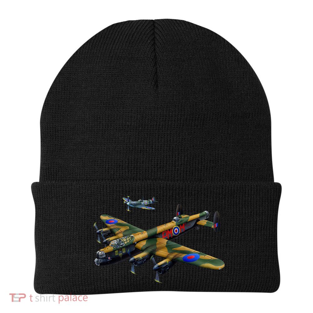 Battle of Britain Airforce War Plane Knit Cap Winter Beanie