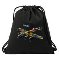 Battle of Britain Airforce War Plane Drawstring Bag