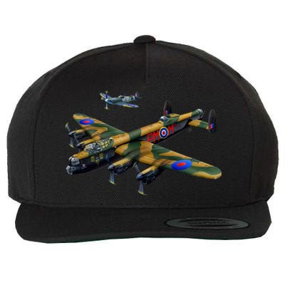 Battle of Britain Airforce War Plane Wool Snapback Cap