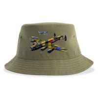 Battle of Britain Airforce War Plane Sustainable Bucket Hat