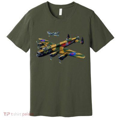 Battle of Britain Airforce War Plane Premium T-Shirt