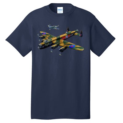 Battle of Britain Airforce War Plane Tall T-Shirt