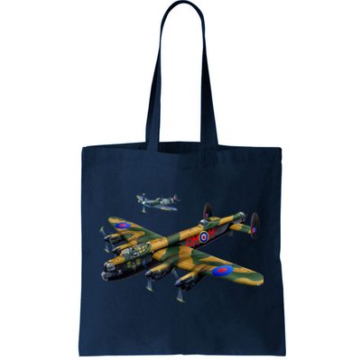 Battle of Britain Airforce War Plane Tote Bag