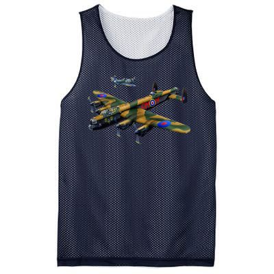 Battle of Britain Airforce War Plane Mesh Reversible Basketball Jersey Tank