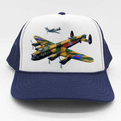 Battle of Britain Airforce War Plane Trucker Hat