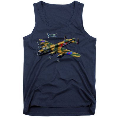 Battle of Britain Airforce War Plane Tank Top