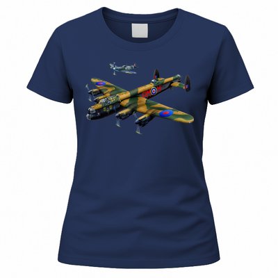 Battle of Britain Airforce War Plane Women's T-Shirt