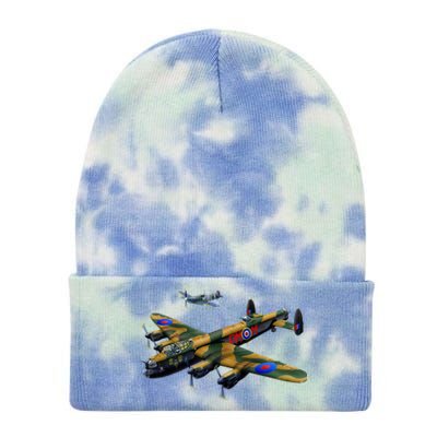 Battle of Britain Airforce War Plane Tie Dye 12in Knit Beanie