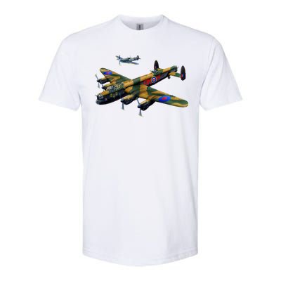 Battle of Britain Airforce War Plane Softstyle® CVC T-Shirt