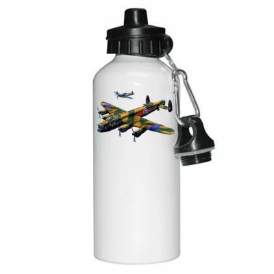 Battle of Britain Airforce War Plane Aluminum Water Bottle