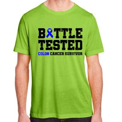 Battle Tested Colon Cancer Survivor Adult ChromaSoft Performance T-Shirt