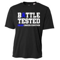 Battle Tested Colon Cancer Survivor Cooling Performance Crew T-Shirt