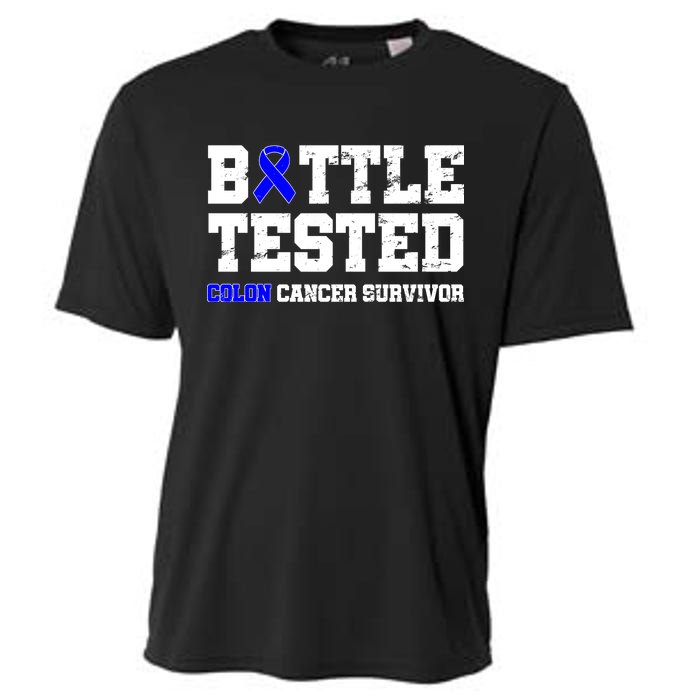 Battle Tested Colon Cancer Survivor Cooling Performance Crew T-Shirt