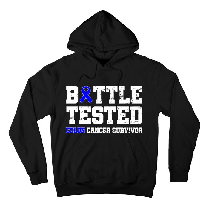 Battle Tested Colon Cancer Survivor Hoodie