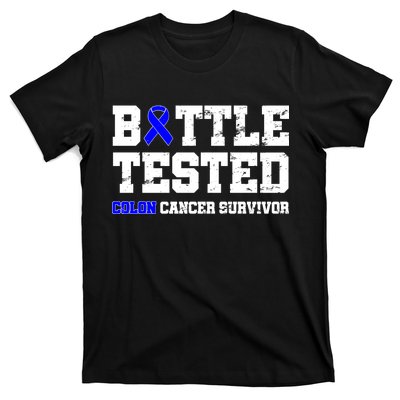 Battle Tested Colon Cancer Survivor T-Shirt