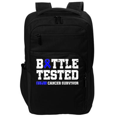 Battle Tested Colon Cancer Survivor Impact Tech Backpack