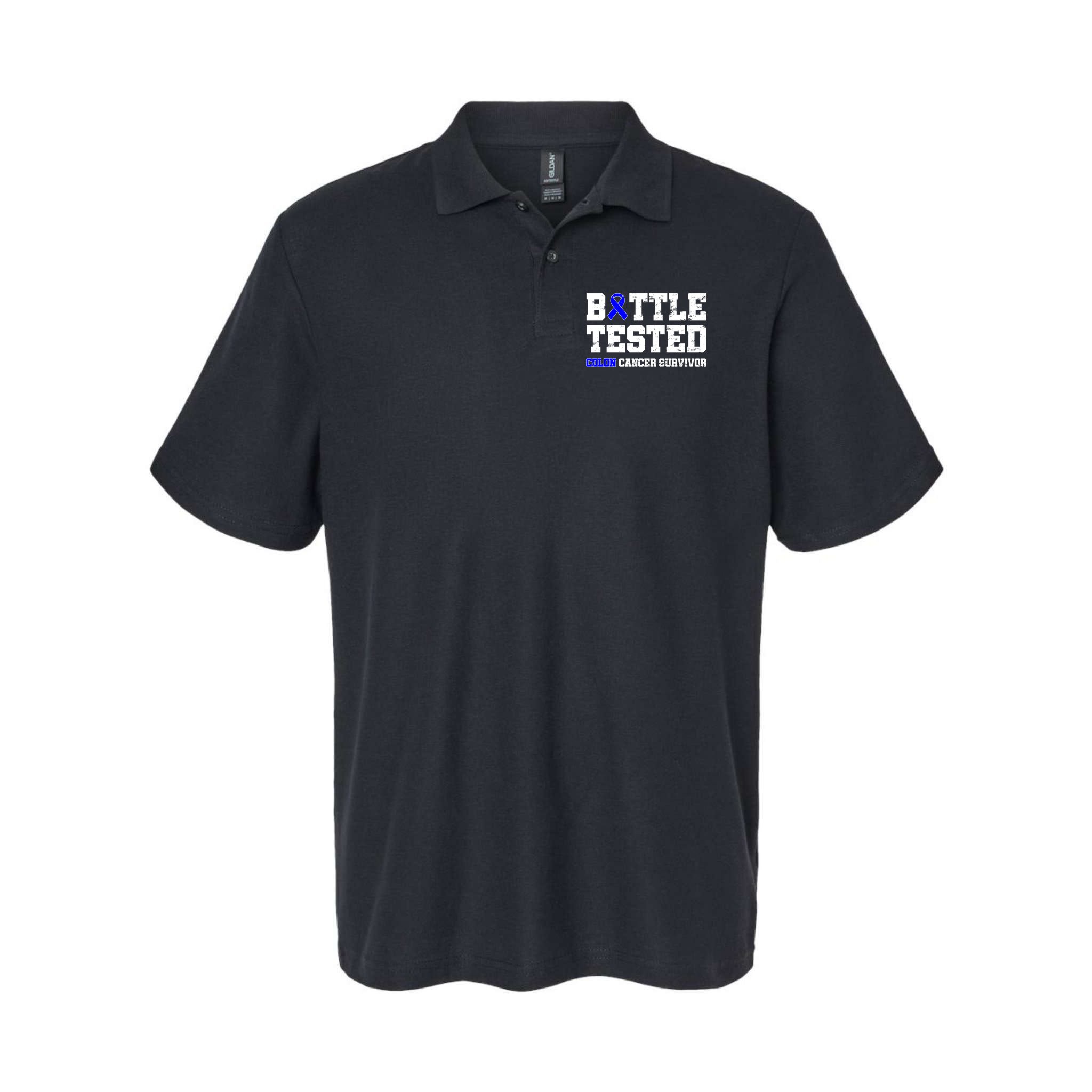 Battle Tested Colon Cancer Survivor Polo
