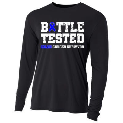 Battle Tested Colon Cancer Survivor Cooling Performance Long Sleeve Crew