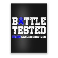 Battle Tested Colon Cancer Survivor Poster