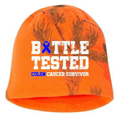 Battle Tested Colon Cancer Survivor Kati - Camo Knit Beanie