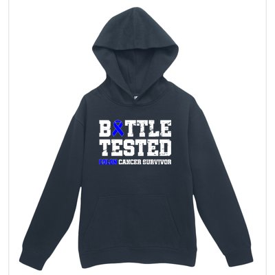 Battle Tested Colon Cancer Survivor Urban Pullover Hoodie