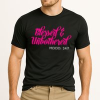 Blessed And Unbothered My Mood Christian Performance Shirt