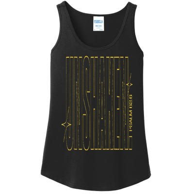 Bible Affirmations UNSHAKEN Psalm 626  Christian Faith Ladies Essential Tank