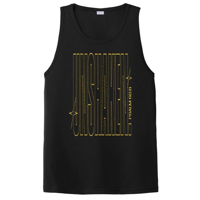 Bible Affirmations UNSHAKEN Psalm 626  Christian Faith PosiCharge Competitor Tank