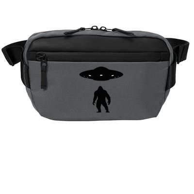 Bigfoot And Ufo Funny Crossbody Pack