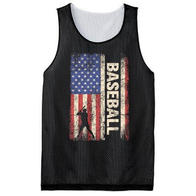 Baseball American Us Flag Vintage 4th Of July Mesh Reversible Basketball Jersey Tank