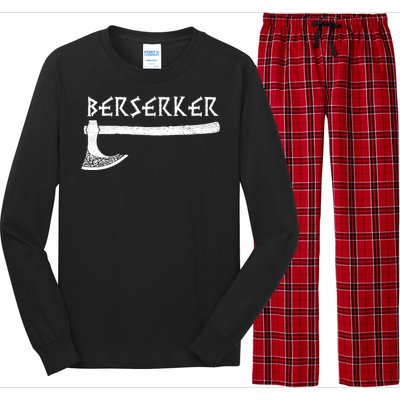 Berserker Axe Viking Warrior Long Sleeve Pajama Set