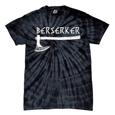 Berserker Axe Viking Warrior Tie-Dye T-Shirt