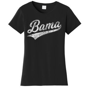 Bama Alabama Varsity Script Classic Sports Jersey Women's T-Shirt