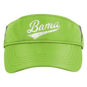 BAMA ALABAMA VARSITY SCRIPT CLASSIC SPORTS JERSEY STYLE Adult Drive Performance Visor