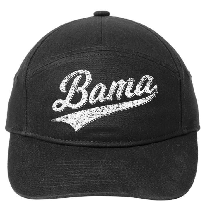 BAMA ALABAMA VARSITY SCRIPT CLASSIC SPORTS JERSEY STYLE 7-Panel Snapback Hat