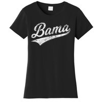 BAMA ALABAMA VARSITY SCRIPT CLASSIC SPORTS JERSEY STYLE Women's T-Shirt