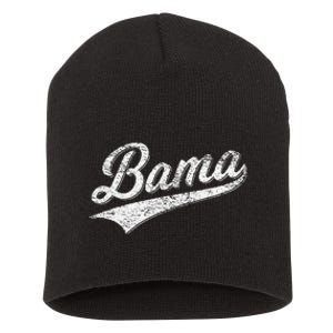 BAMA ALABAMA VARSITY SCRIPT CLASSIC SPORTS JERSEY STYLE Short Acrylic Beanie