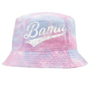 BAMA ALABAMA VARSITY SCRIPT CLASSIC SPORTS JERSEY STYLE Tie-Dyed Bucket Hat