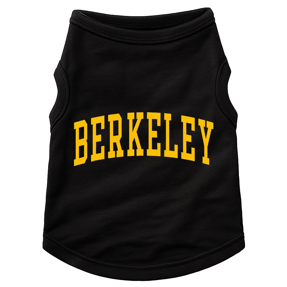 Berkeley Arched Varsity Doggie Tank