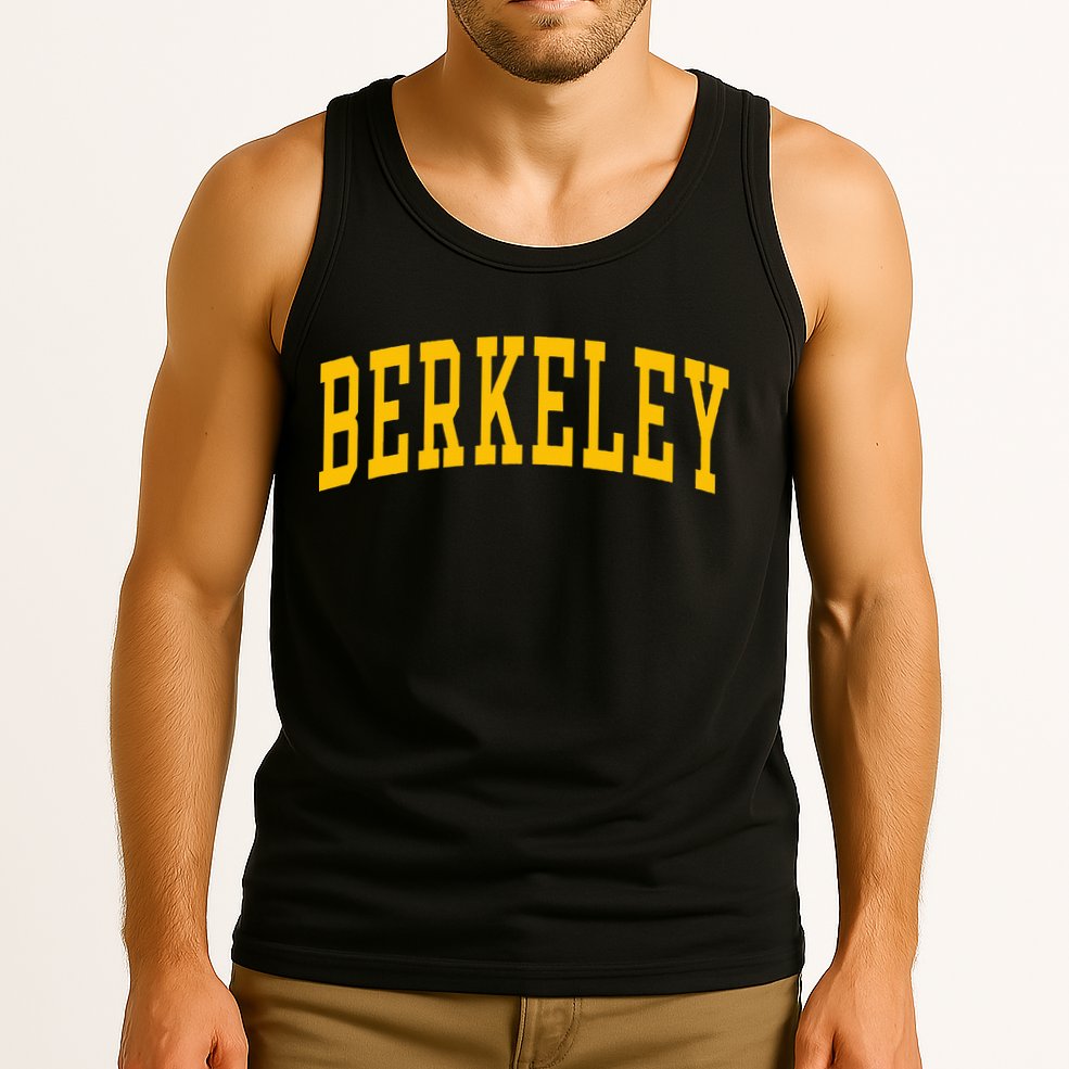 Berkeley Arched Varsity Tank Top