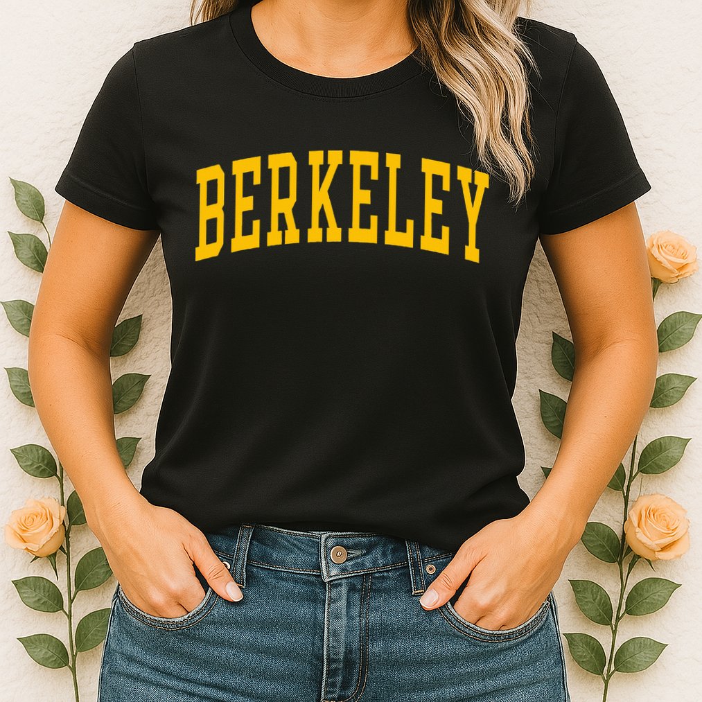 Berkeley Arched Varsity Womens T-Shirt