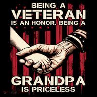 Being A Veteran Is An Honor Being A Grandpa Is Priceless Impact Tech Backpack