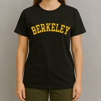 Berkeley Arched Varsity Text Yellow Berkeley T-Shirt
